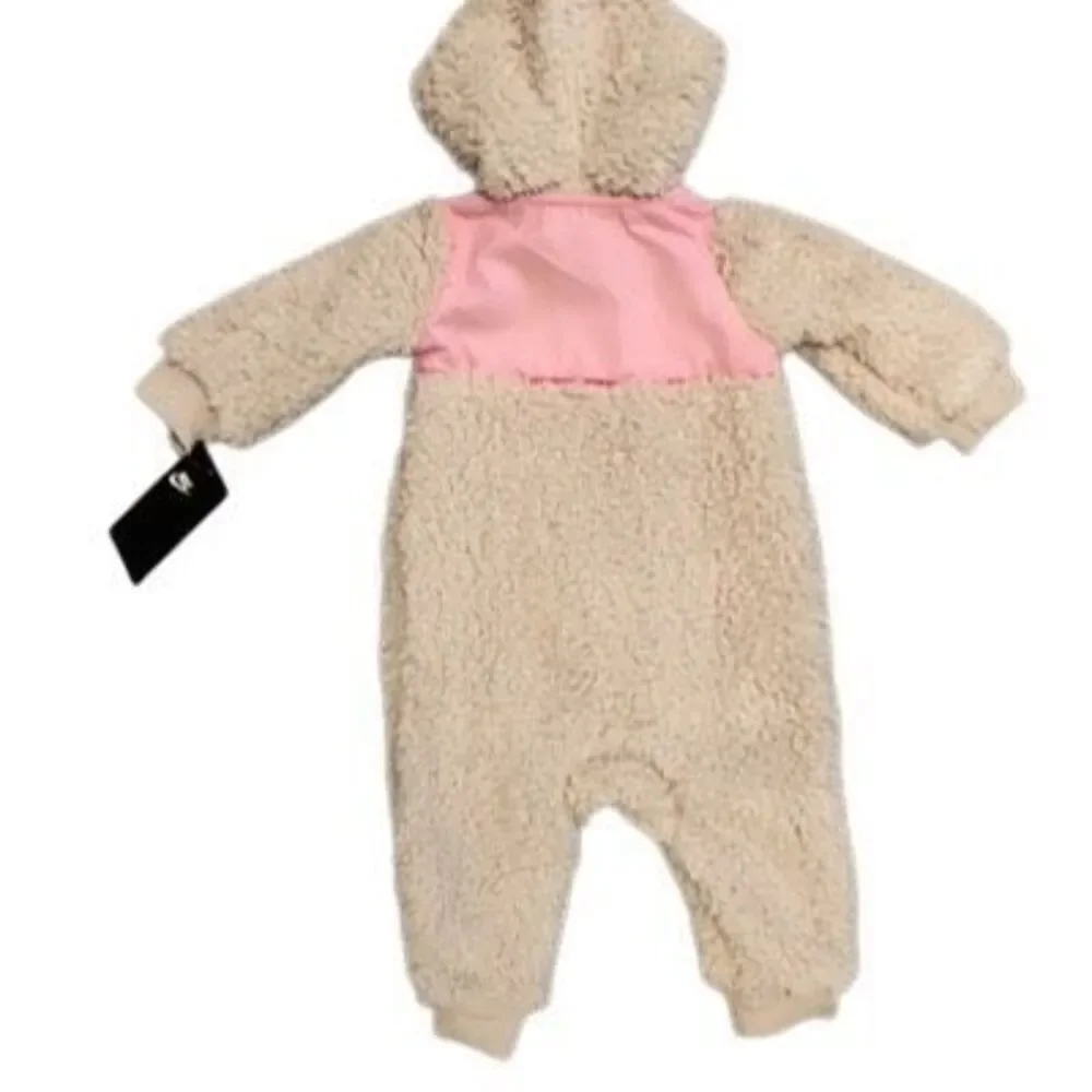 Nike Baby Hooded Sherpa Romper Size 9M